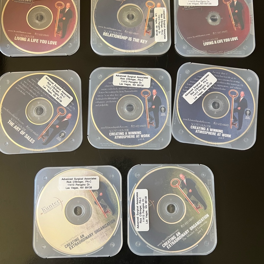 Great Mindset Training From the Great Scott Hunter 8 CD Series